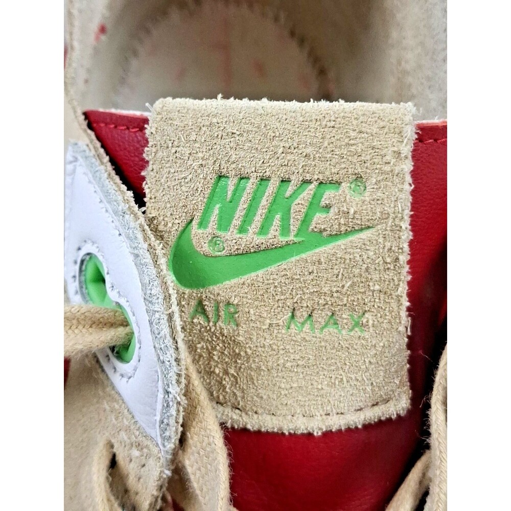 Nike Air Max 1 LX Women’s Sneakers Sail Pink Orange Multicolor Size 10 - Picture 7 of 9
